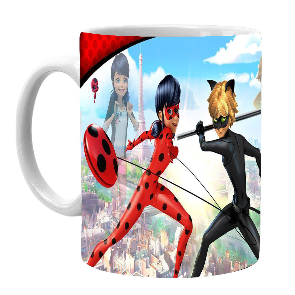 ماگ طرح دختر کفشدوزکی کد mk30