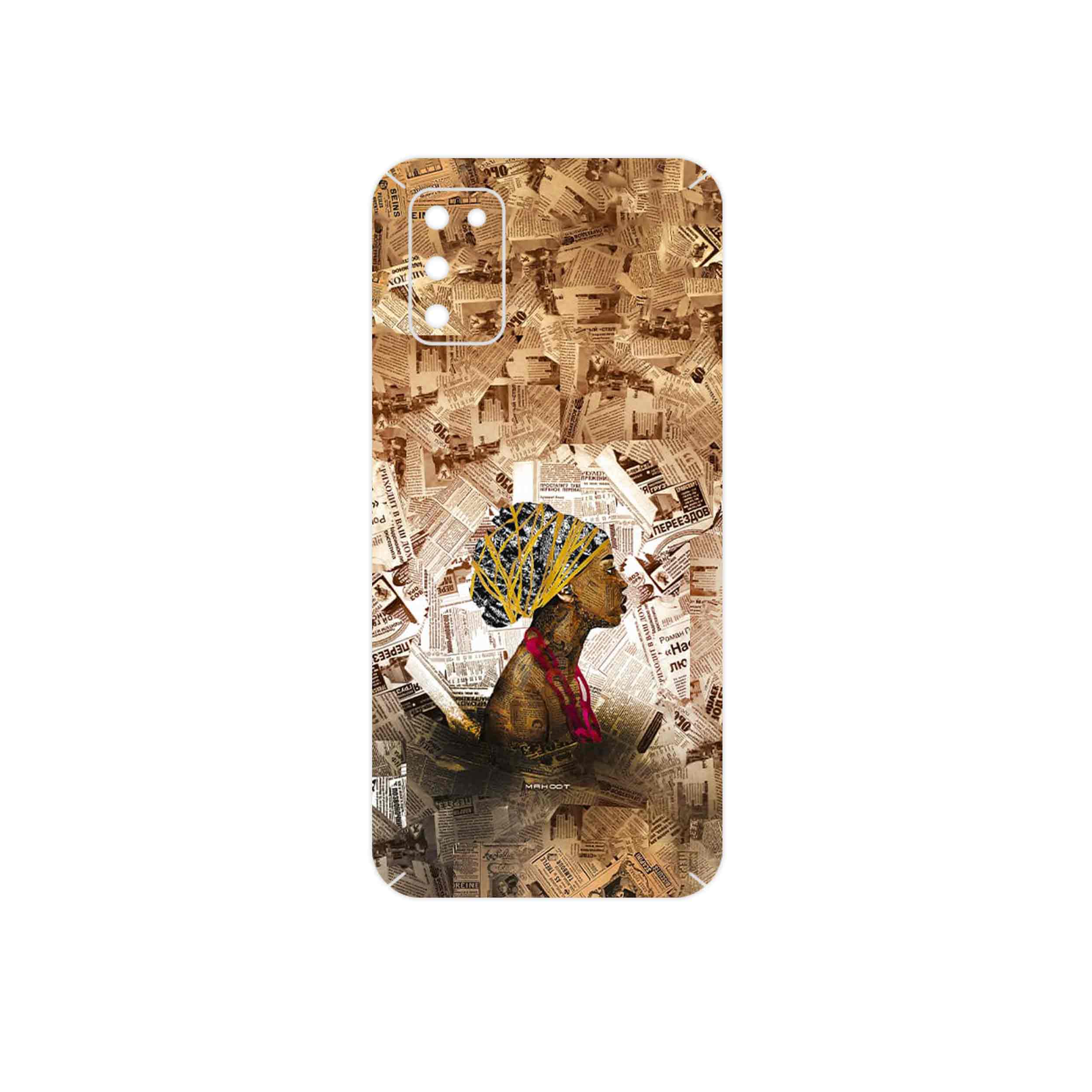 برچسب پوششی ماهوت مدل Collage of African Women مناسب برای گوشی موبایل سامسونگ Galaxy A02S