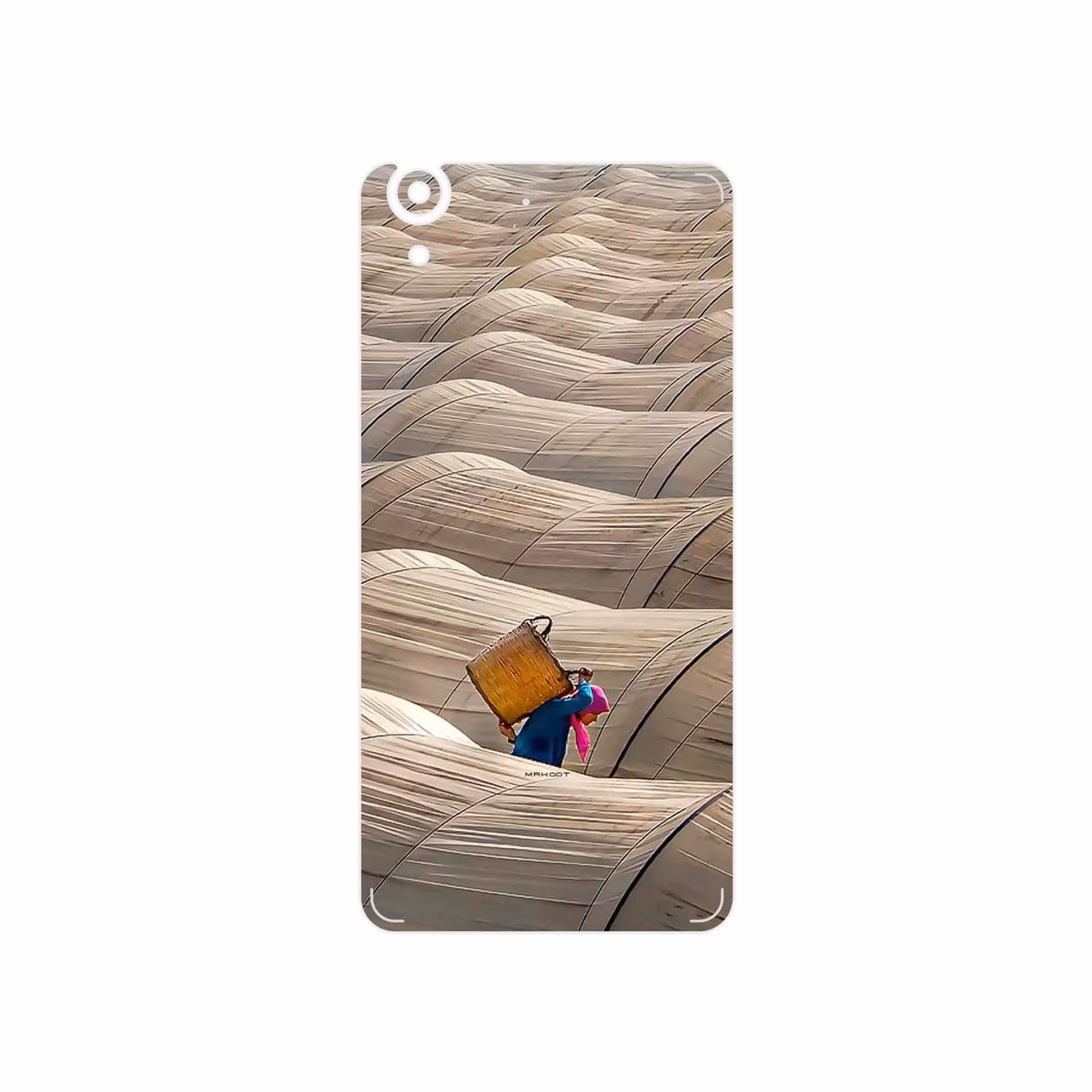 برچسب پوششی ماهوت مدل Strawberry Greenhouses مناسب برای گوشی موبایل هوآوی Y6 II