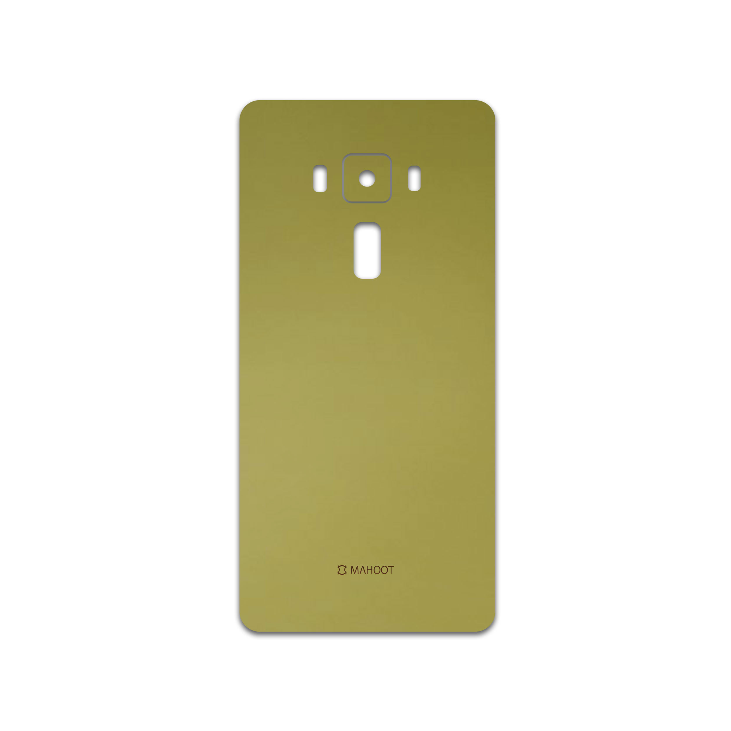 برچسب پوششی ماهوت مدل Matte-Gold مناسب برای گوشی موبایل ایسوس Zenfone 3 Deluxe ZS570KL