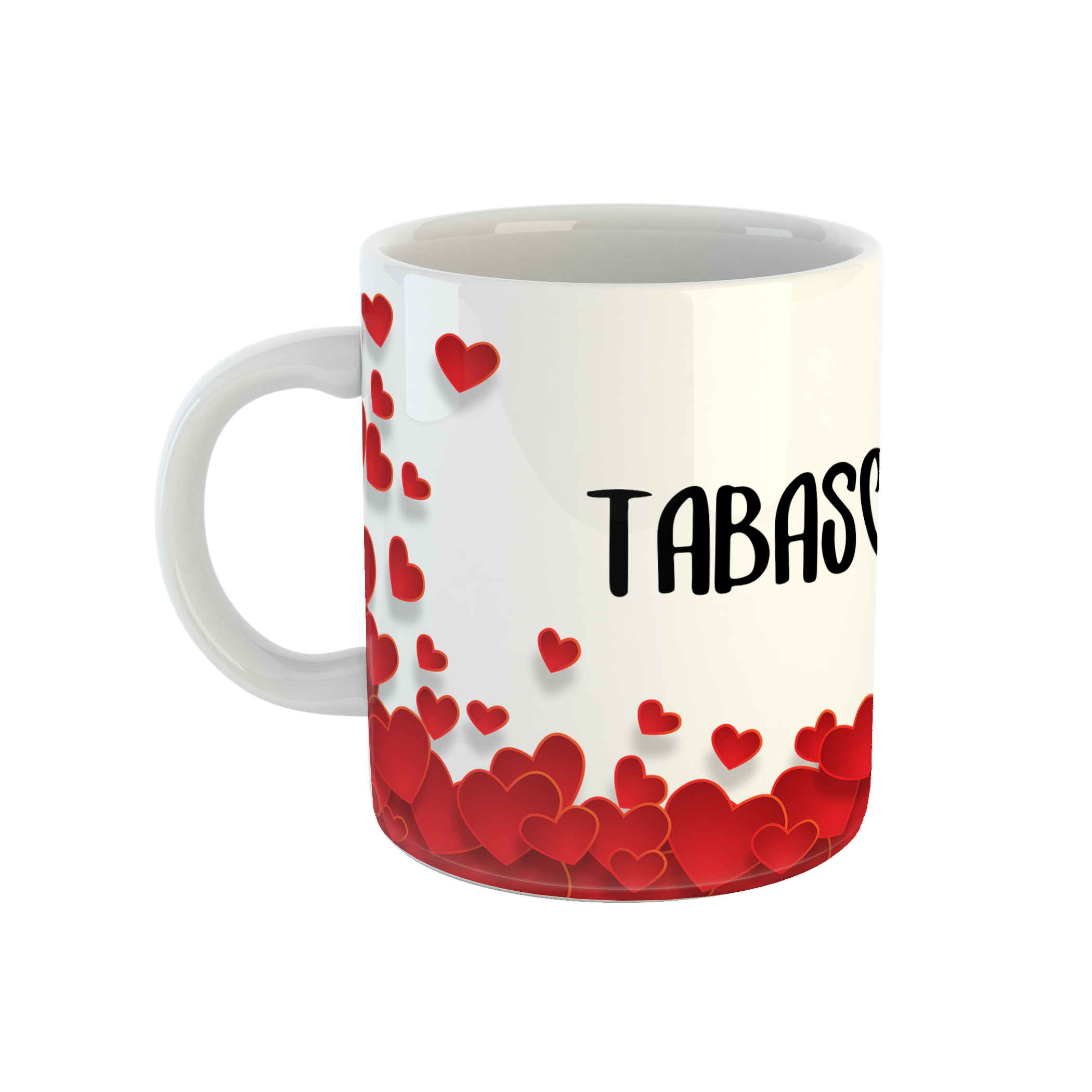 ماگ طرح قلب مدل تبسم