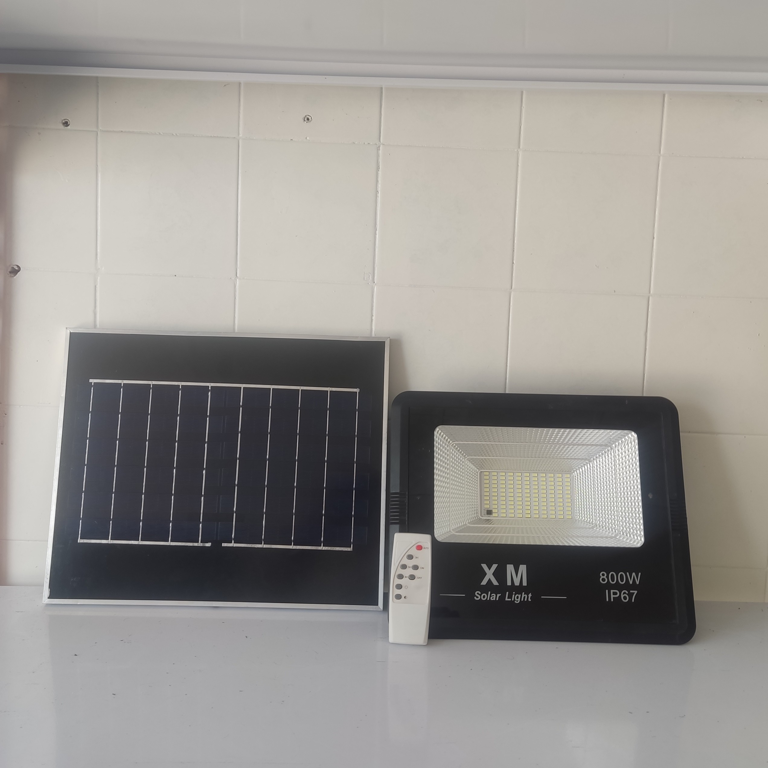 پروژکتور خورشیدی 800 وات پنل جدا