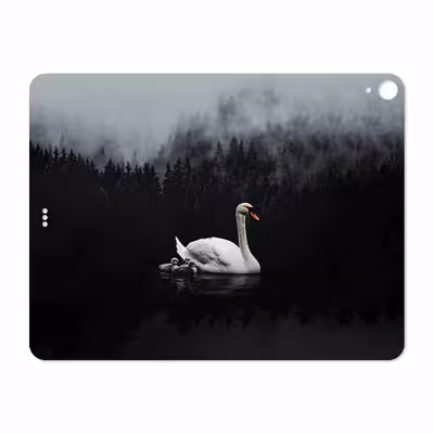 برچسب پوششی ماهوت مدل Swan Lake مناسب برای تبلت اپل iPad Pro 12.9 (GEN 3) 2018 A1876