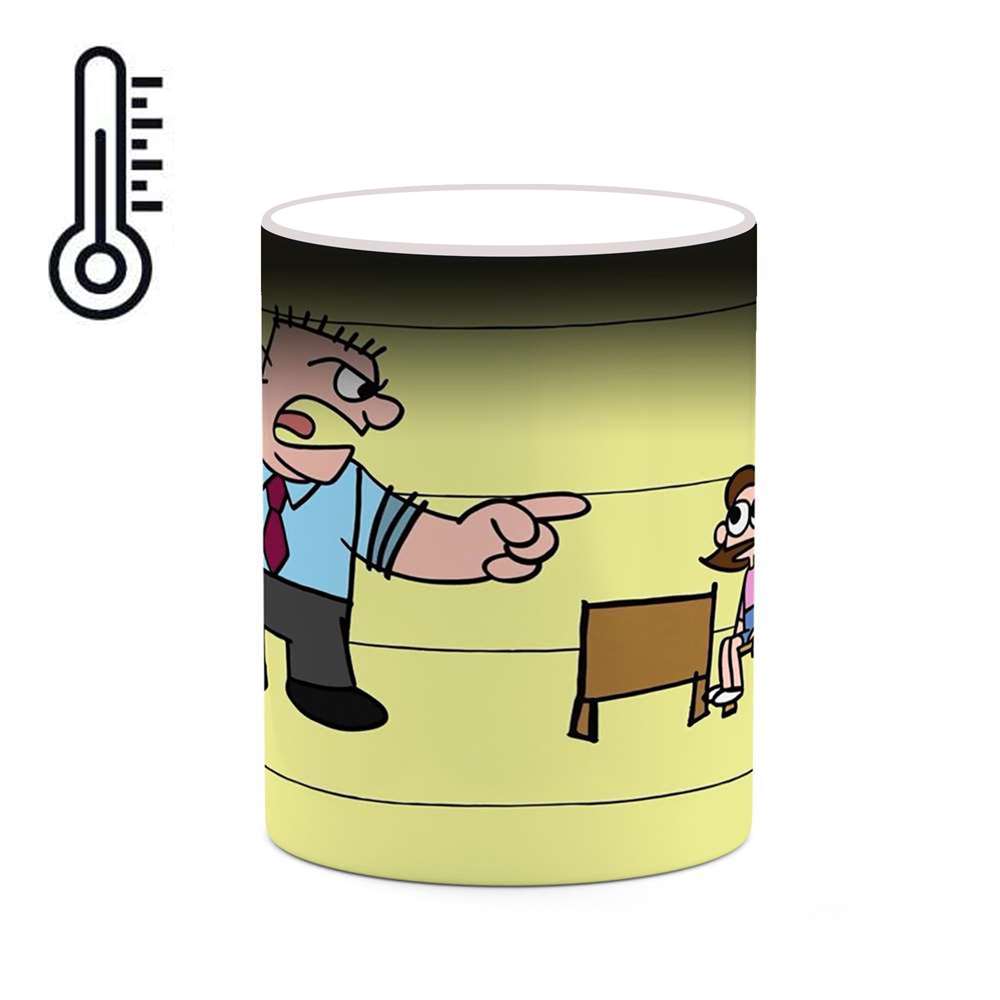 ماگ حرارتی کاکتی طرح کارتون Milo Murphy's Law مدل mgh22789