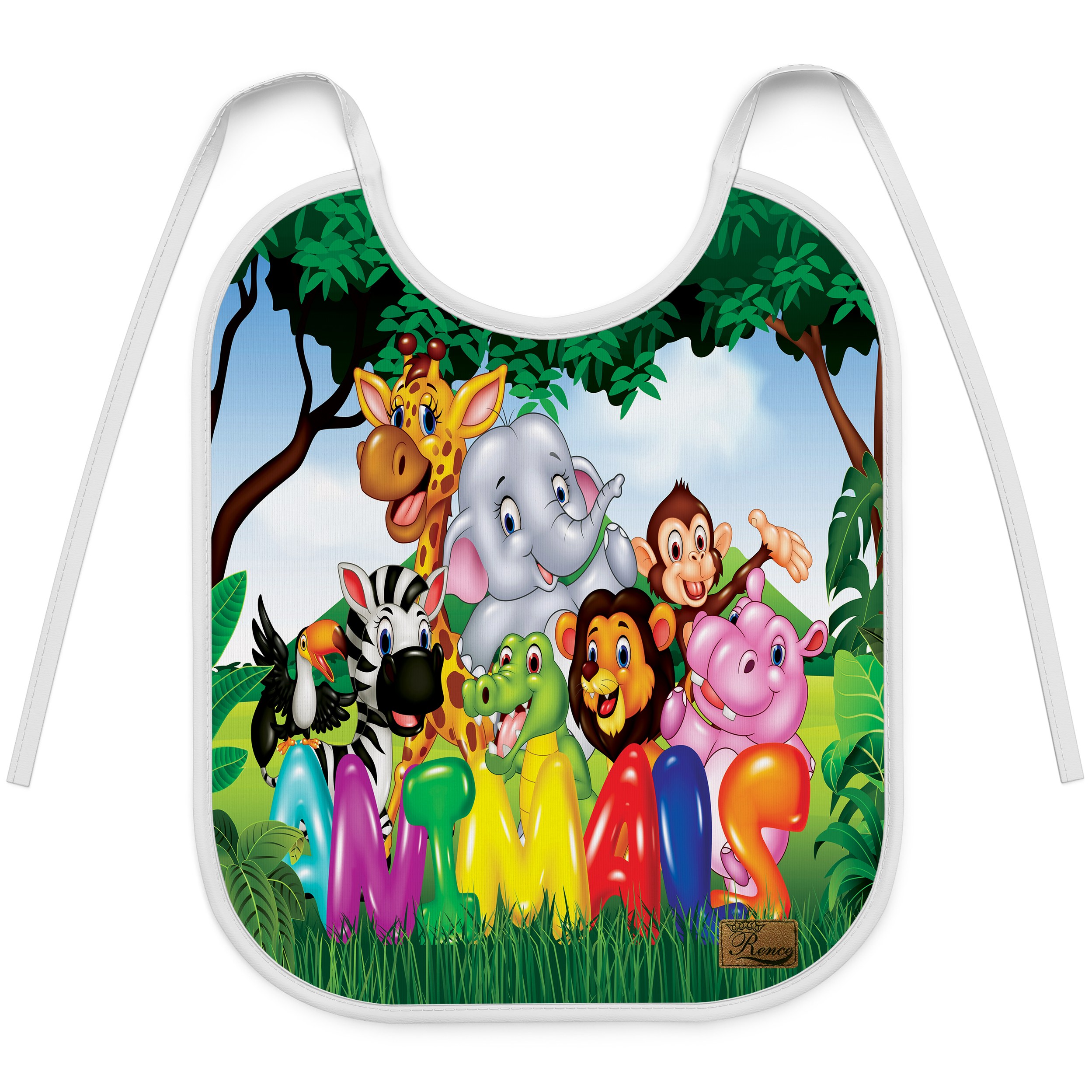  پیشبند نوزادی سه لایه ضد آب سایز 25 در 30 مدل A21-609 شرکت رنس