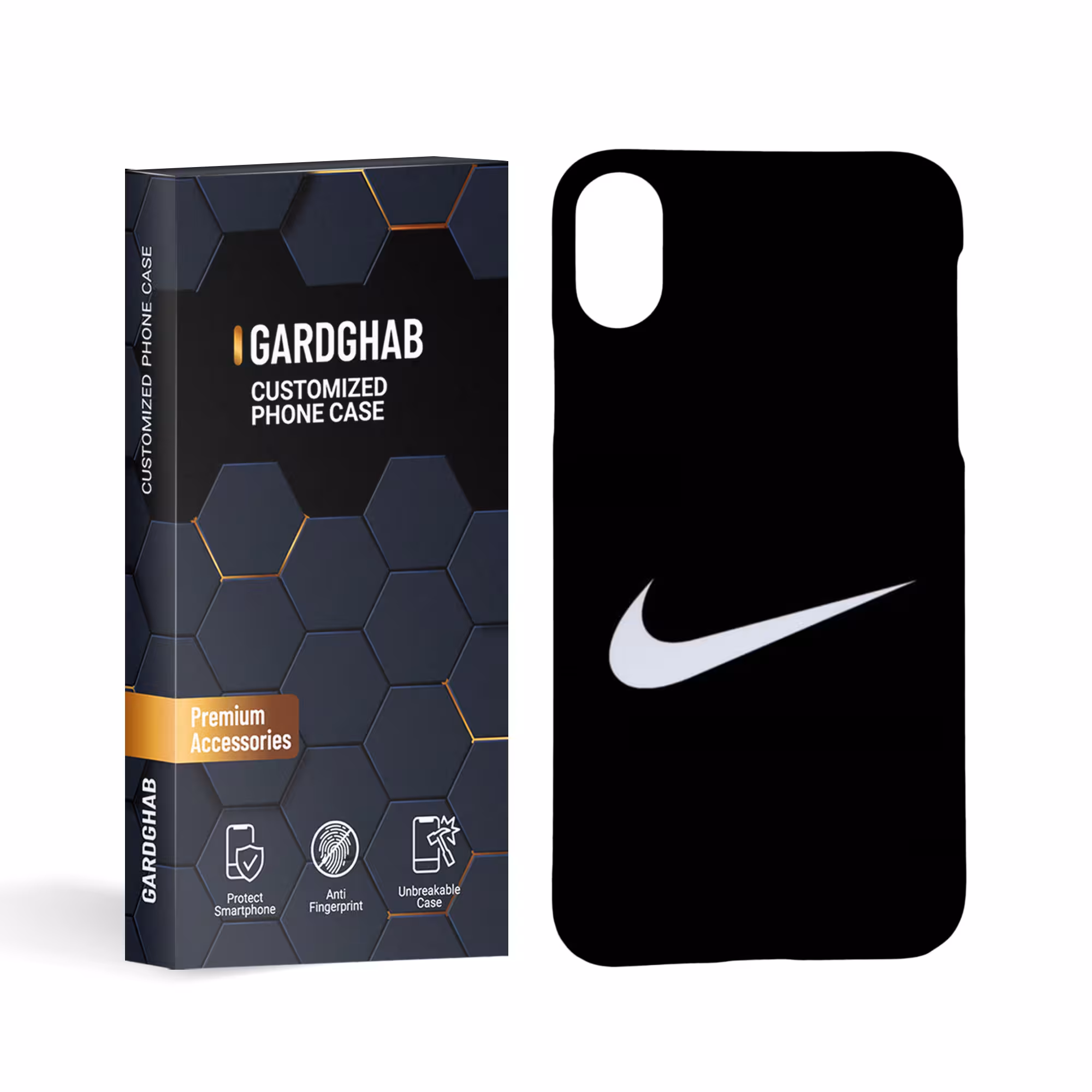 کاور گارد قاب مدل ساده مناسب برای گوشی موبایل اپل  iphone x/xs