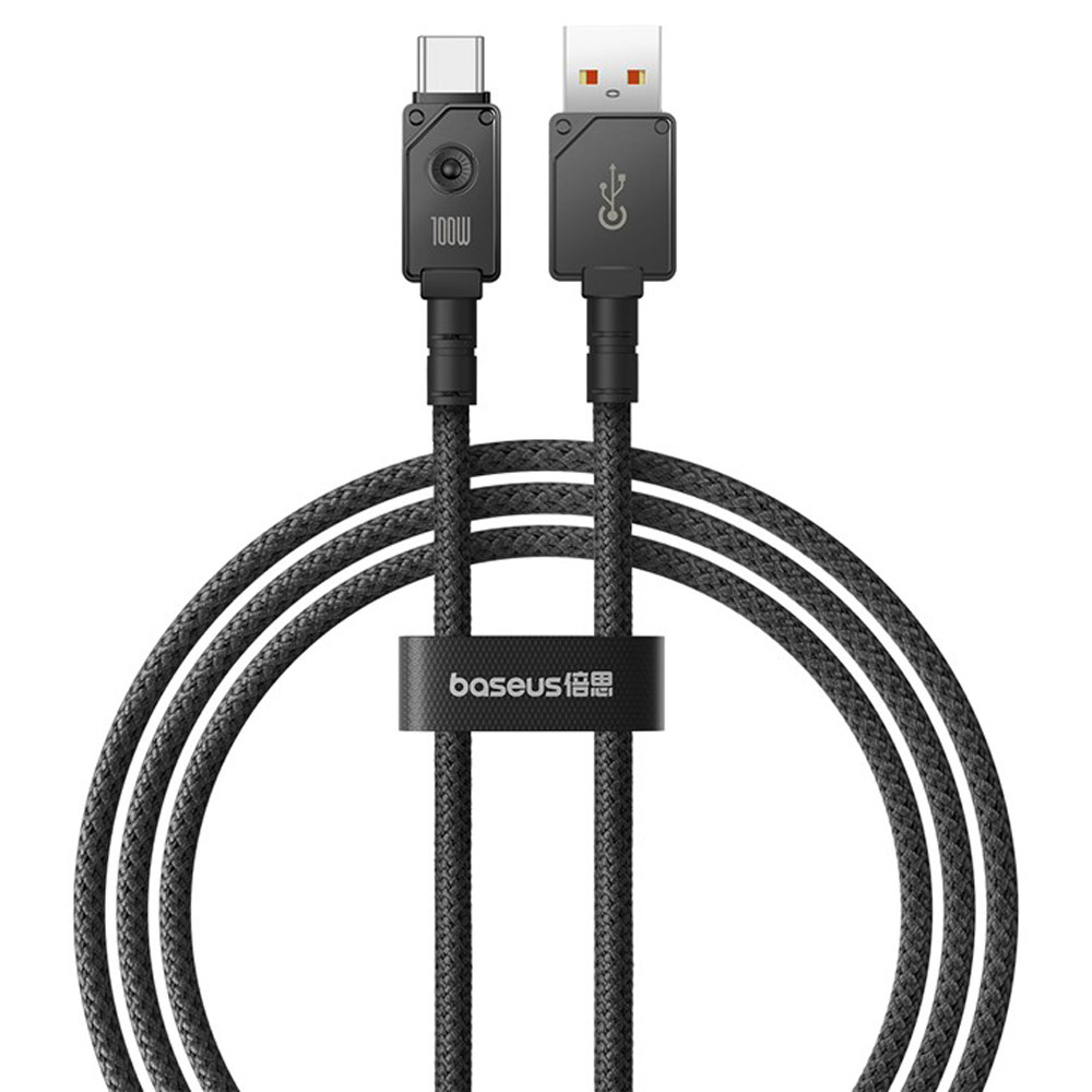 کابل شارژ USB به Type-C بیسوس مدل Unbreakable CB000050 P10355801111-00 طول 1 متر توان 100 وات