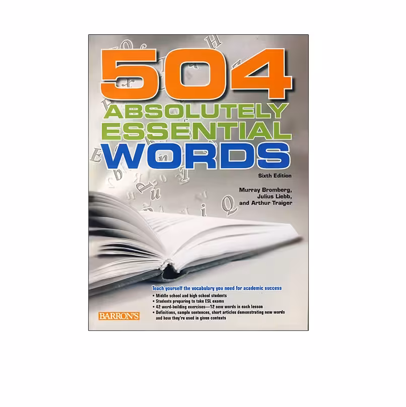 کتاب زبان انگلیسی 504 Absolutely Essential Words