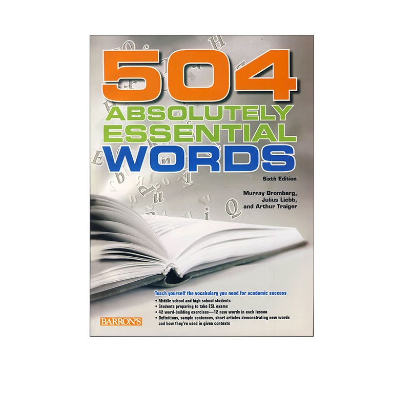 کتاب زبان انگلیسی 504 Absolutely Essential Words