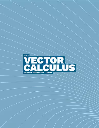 خرید و دانلود نسخه کامل کتاب CLP-4 Vector Calculus