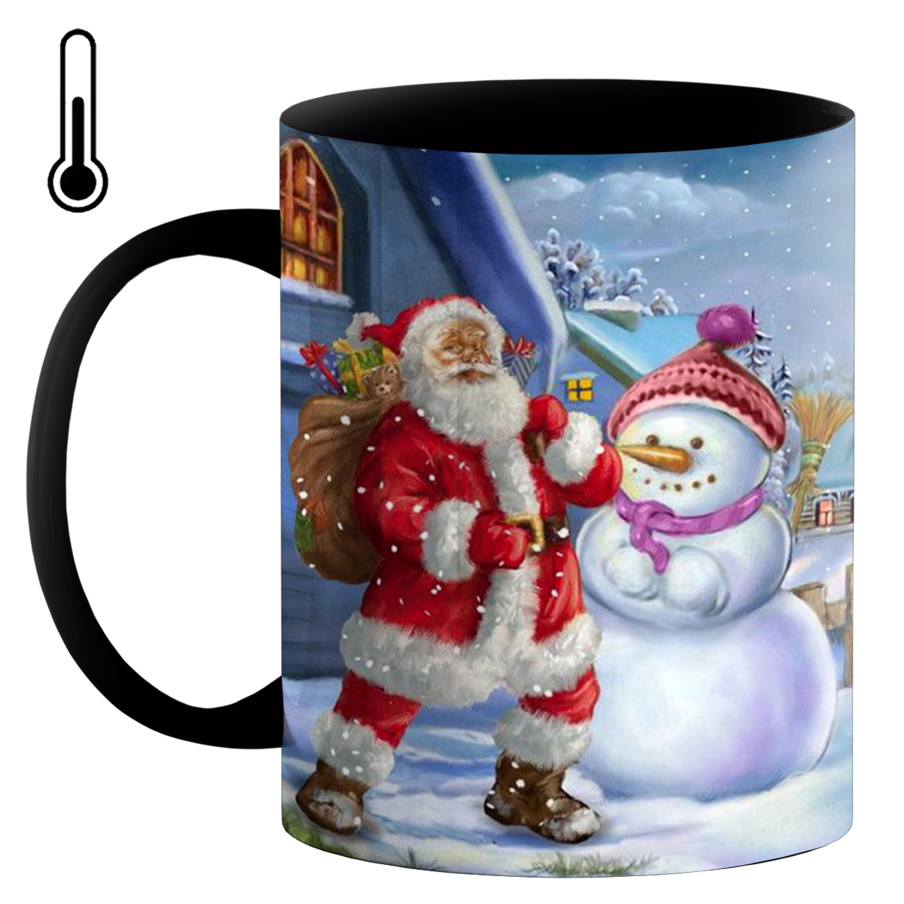 ماگ حرارتی طرح کریسمس کد 5000