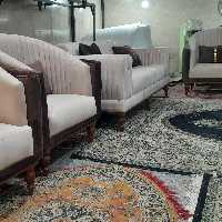 مبلمان راحتی هفت نفره چستر فیورنتینا  با  چوب روس و پارچه خارجی با کیفیت بالا و مقاوم