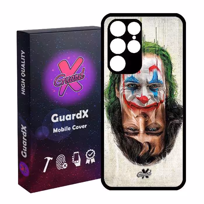 کاور گارد ایکس طرح Joker مدل Glass10097 مناسب برای گوشی موبایل سامسونگ Galaxy S22 Ultra