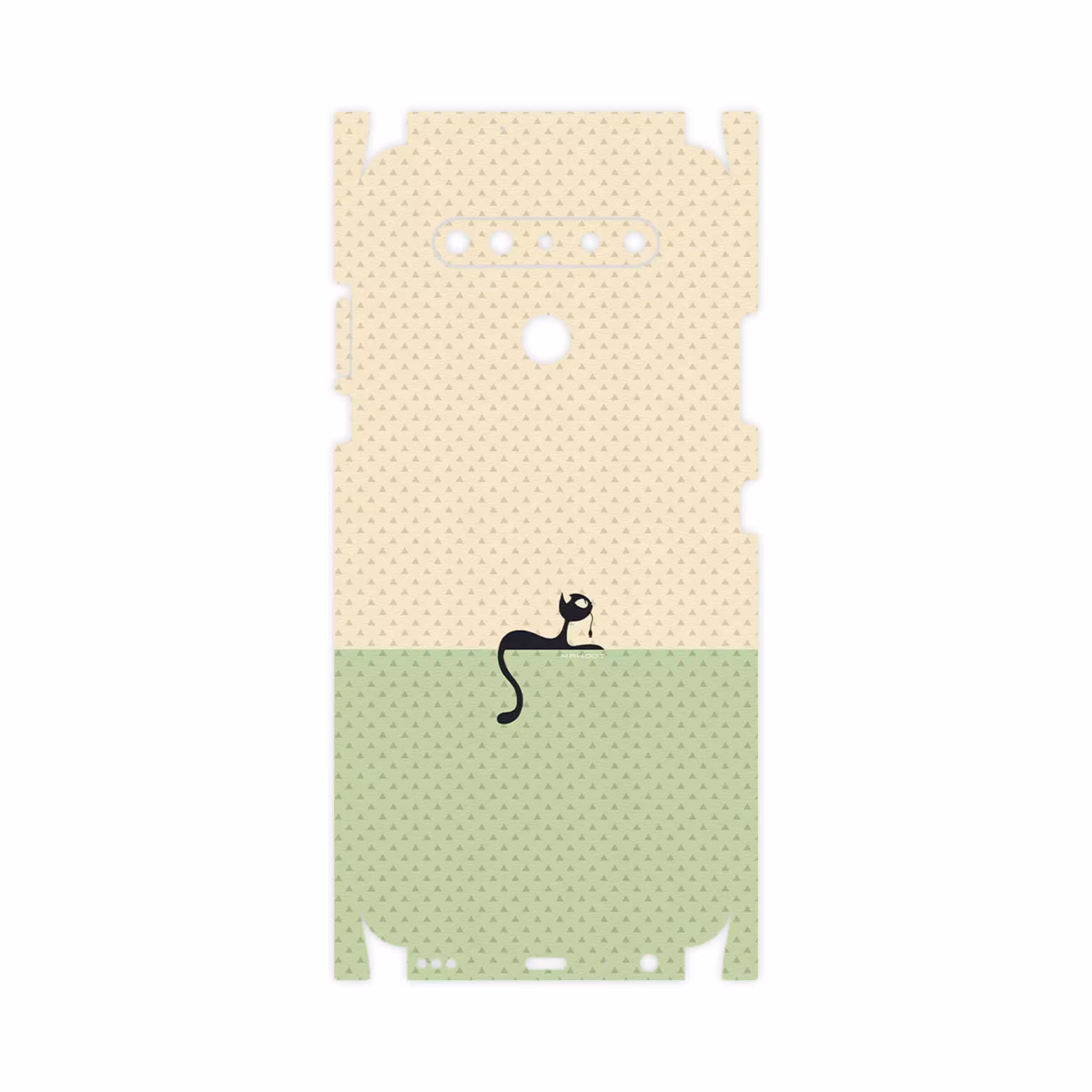 برچسب پوششی ماهوت مدل Minimal Internet Cat Icon-FullSkin مناسب برای گوشی موبایل ال جی K41s