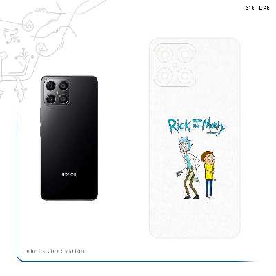 برچسب پوششی ماهوت مدل Rick and Morty مناسب برای گوشی موبایل آنر X8