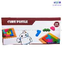 بازی فکری کاتامینو چوبی مدل CUBE Puzzle