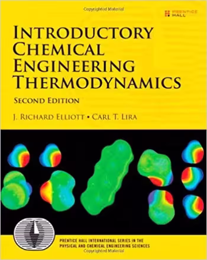 󾕇 دانلود کتاب Introductory Chemical Engineering Thermodynamics, 2nd ed, 2012 - دانلود کتاب های دانشگاهی