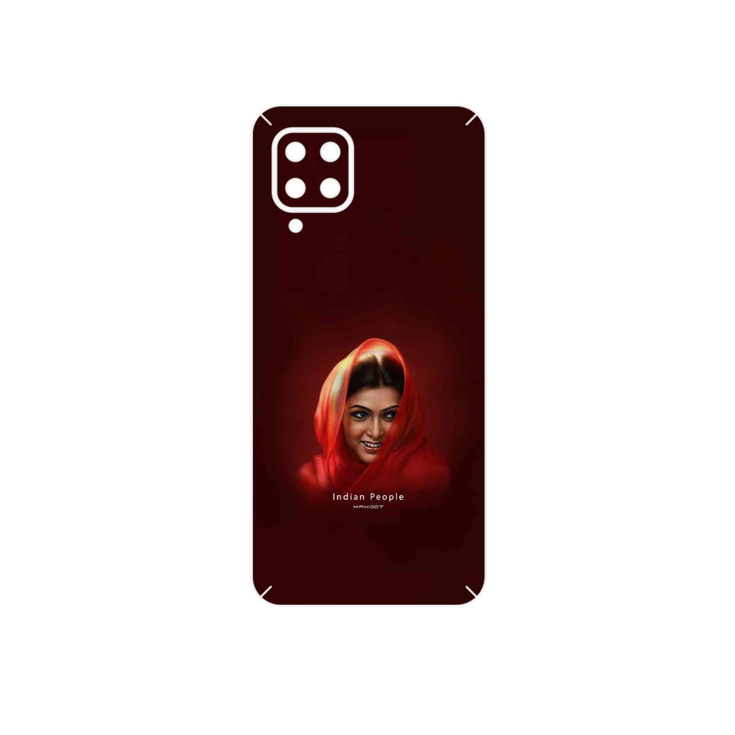 برچسب پوششی ماهوت مدل Portrait of an Indian Woman مناسب برای گوشی موبایل سامسونگ Galaxy F22