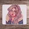 ماوس پد طرح دختر کد P100217