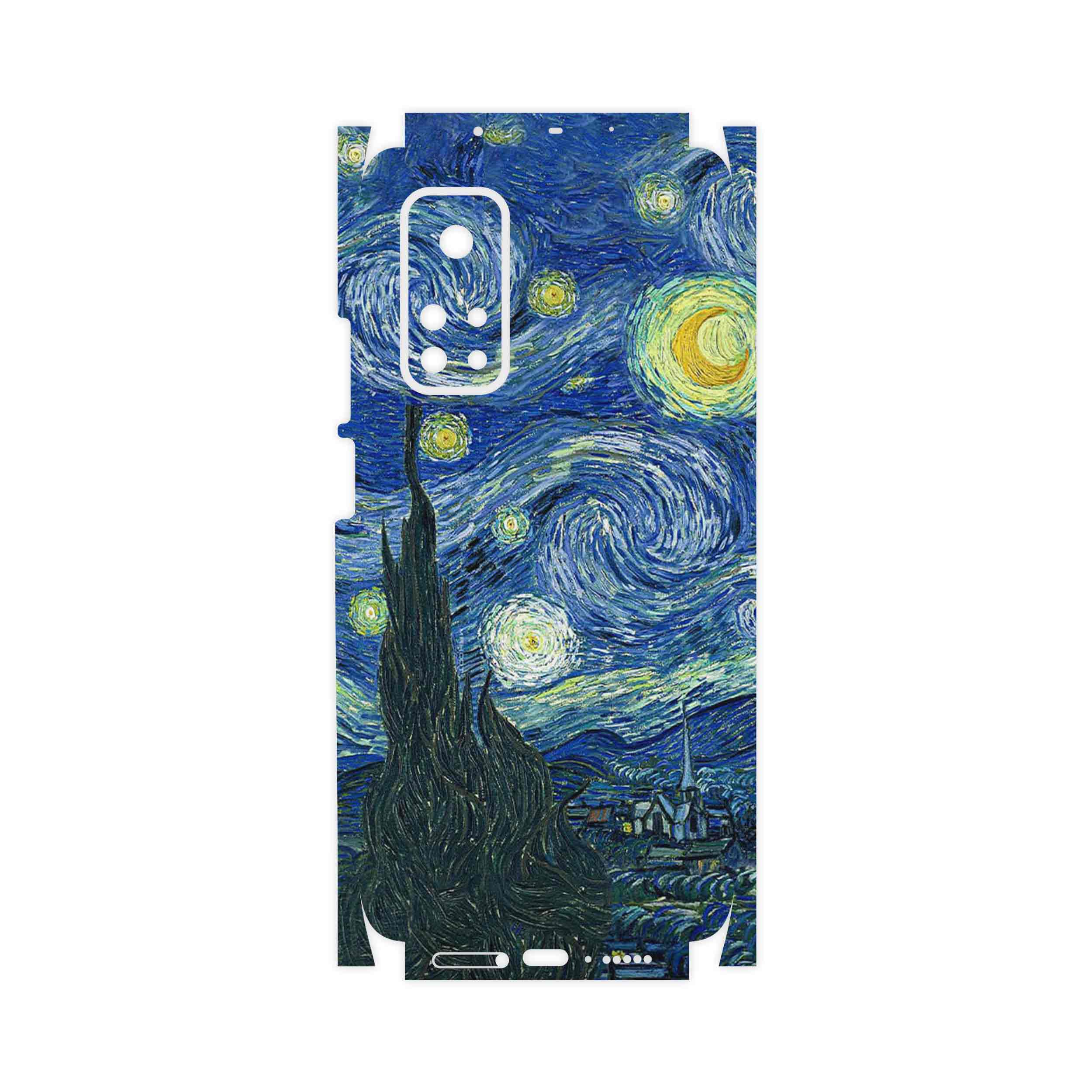 برچسب پوششی ماهوت مدل The Starry Night of van Gogh-FullSkin مناسب برای گوشی موبایل شیائومی Mi 10T Pro 5G