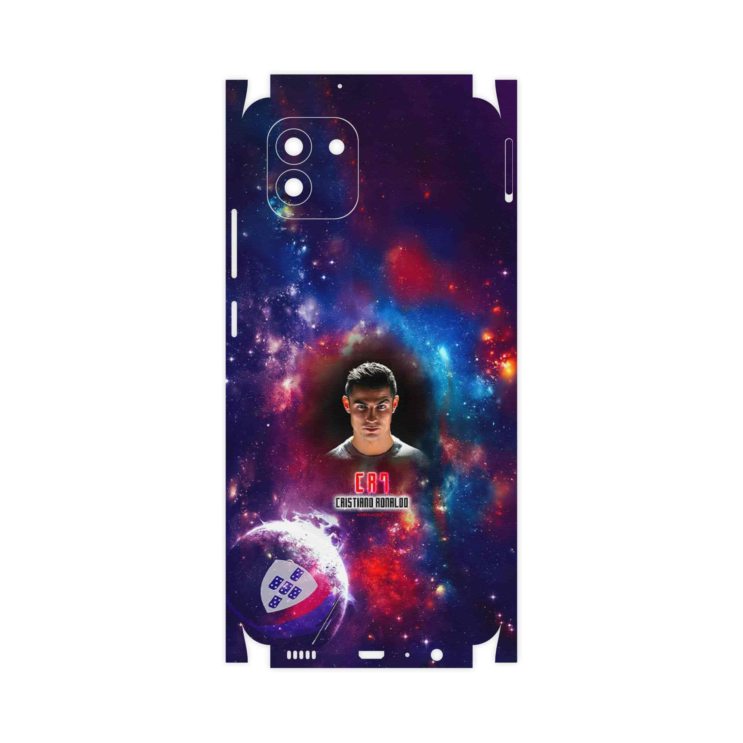 برچسب پوششی ماهوت مدل Cristiano Ronaldo 1-FullSkin مناسب برای گوشی موبایل سامسونگ Galaxy A03