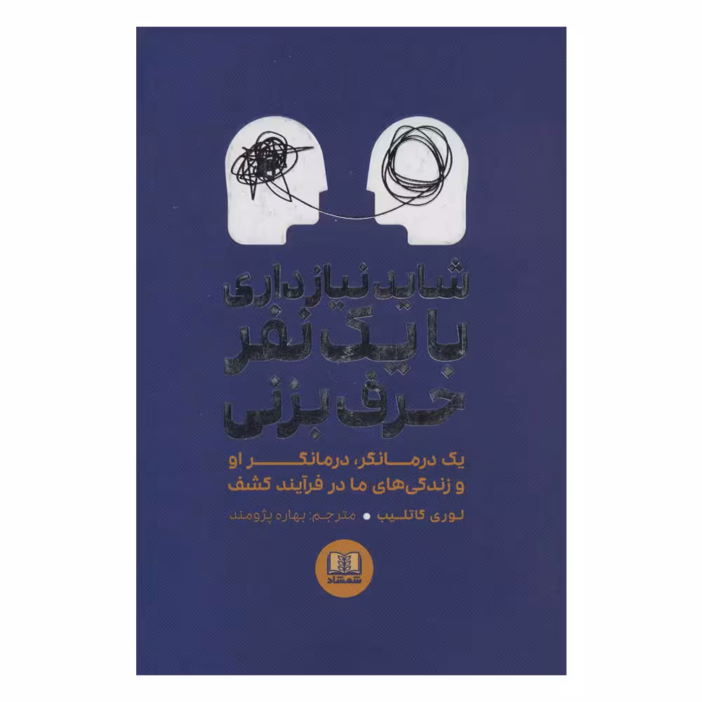 کتاب شاید نیاز داری با یک نفر حرف بزنی اثر لوری گاتلیب انتشارات شمشاد