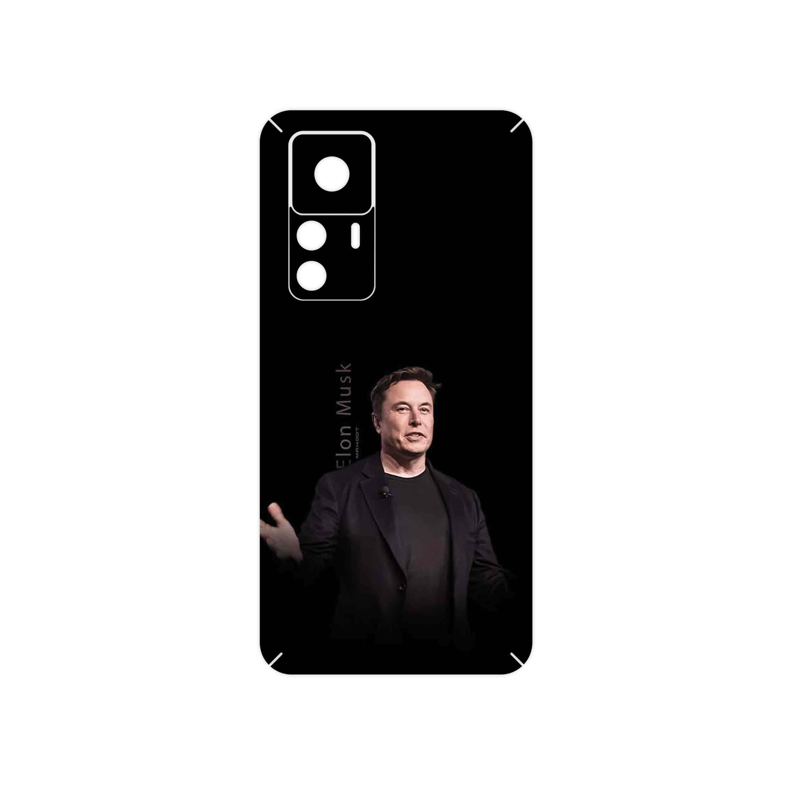 برچسب پوششی ماهوت مدل Elon_Musk مناسب برای گوشی موبایل شیائومی 12T Pro