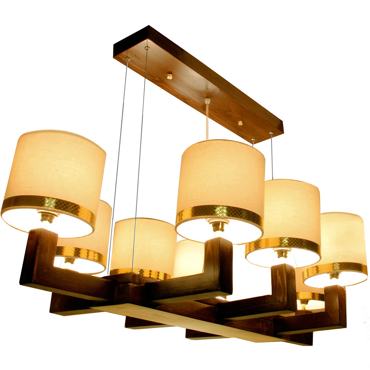 چراغ آویز مسینا مدل T8