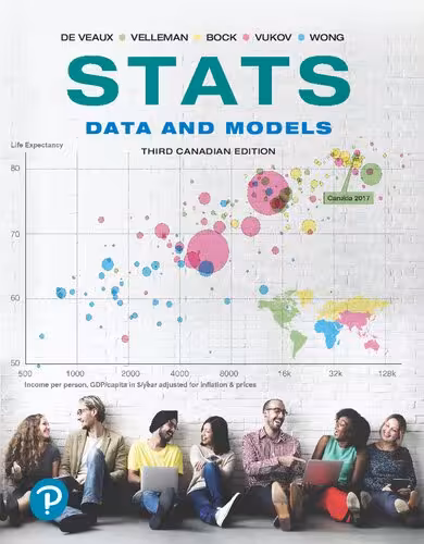 خرید و دانلود نسخه کامل کتاب Stats: Data and Models, Third Canadian Edition