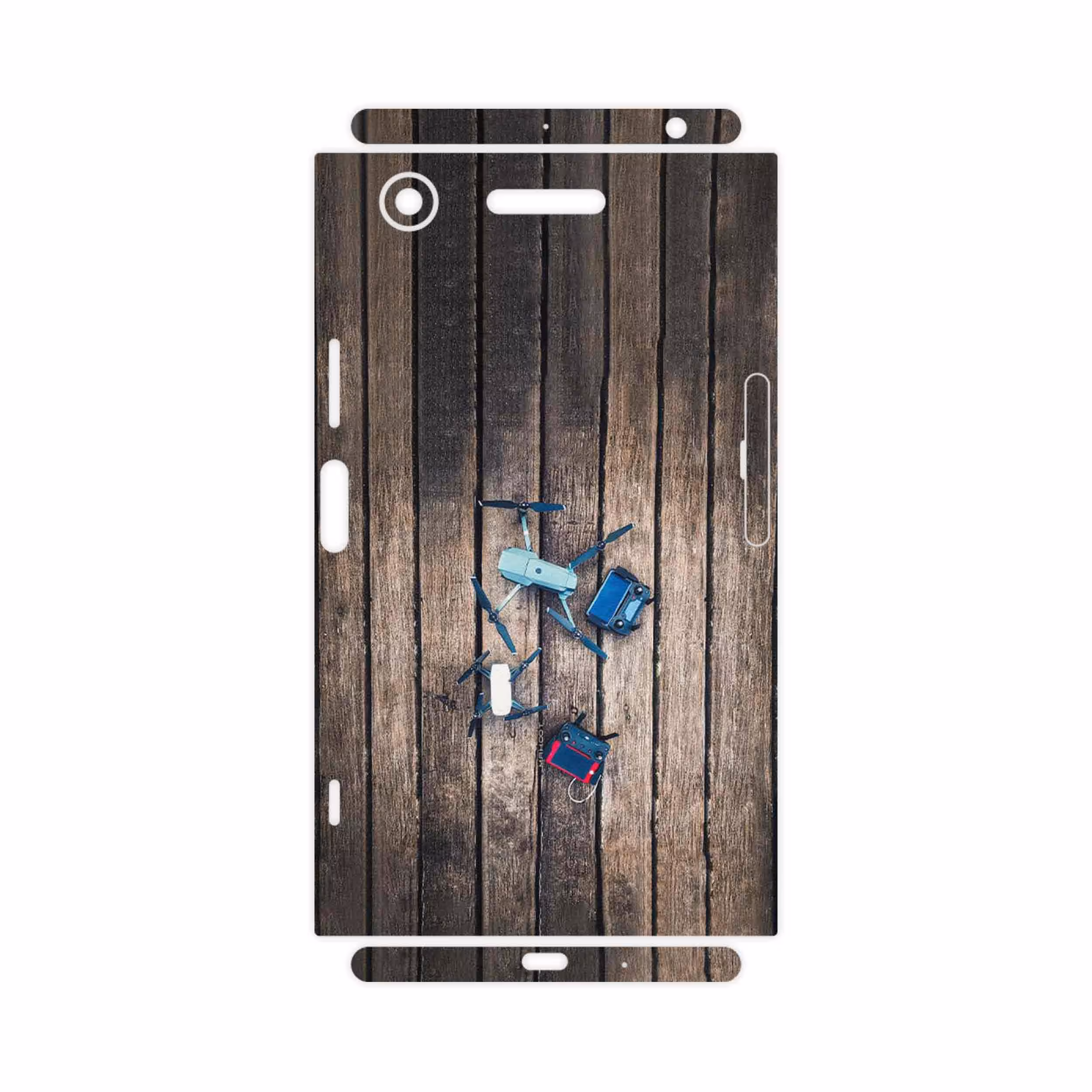 برچسب پوششی ماهوت مدل Drone-FullSkin مناسب برای گوشی موبایل سونی Xperia XZ1