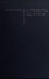 خرید و دانلود نسخه کامل کتاب Differential Equations (4th Edition) BY Morris - Pdf
