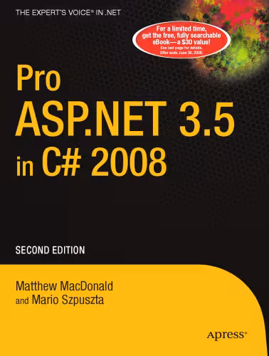 خرید و دانلود نسخه کامل کتاب Pro ASP.NET 3.5 in C Sharp 2008