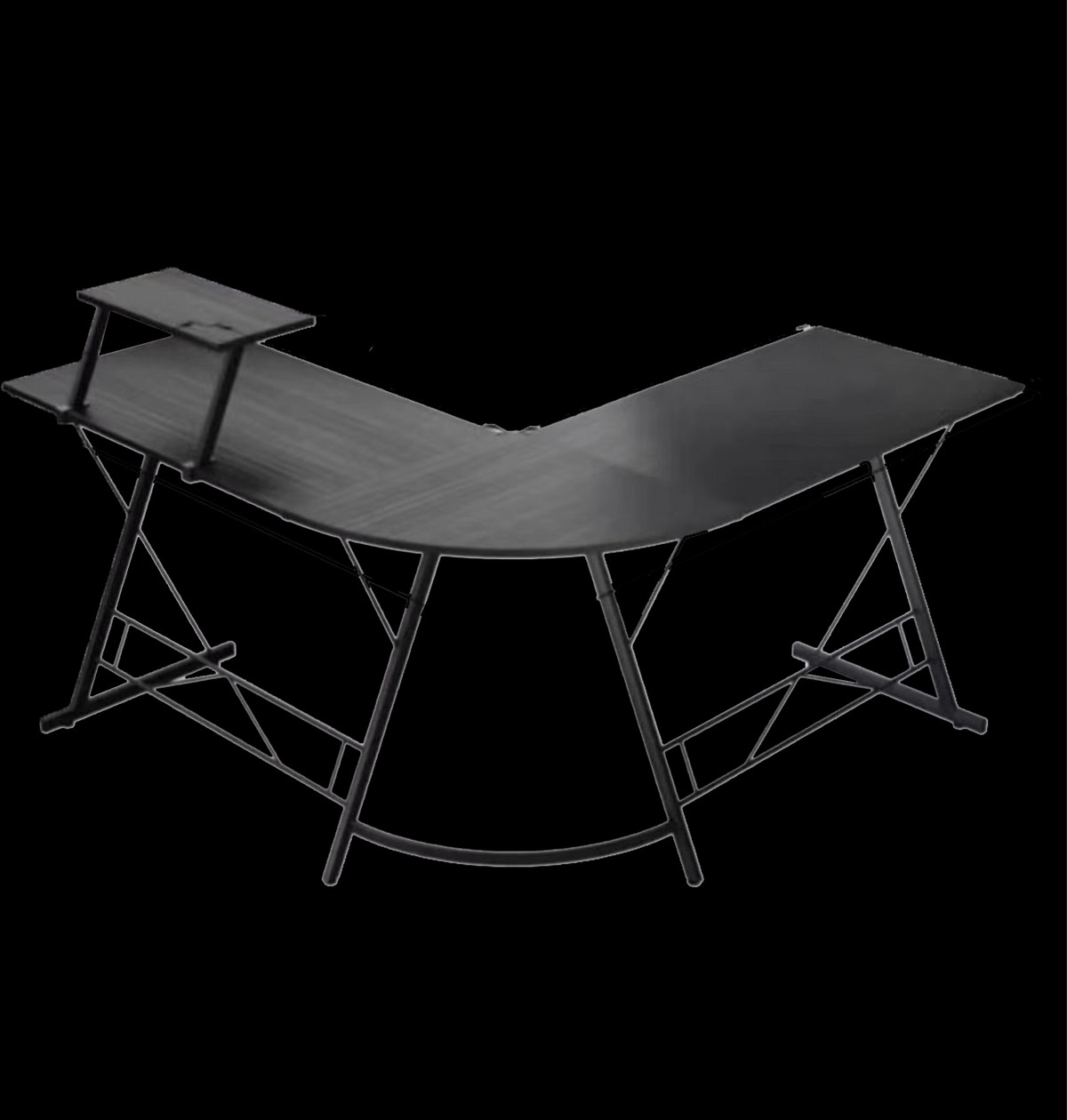 خرید میز GAMEON L-Shaped Slayer I Series Gaming Desk Black با بهترین قیمت