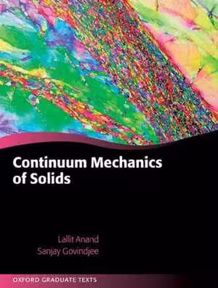 [PDF] دانلود کتاب Continuum Mechanics Of Solids, 2020