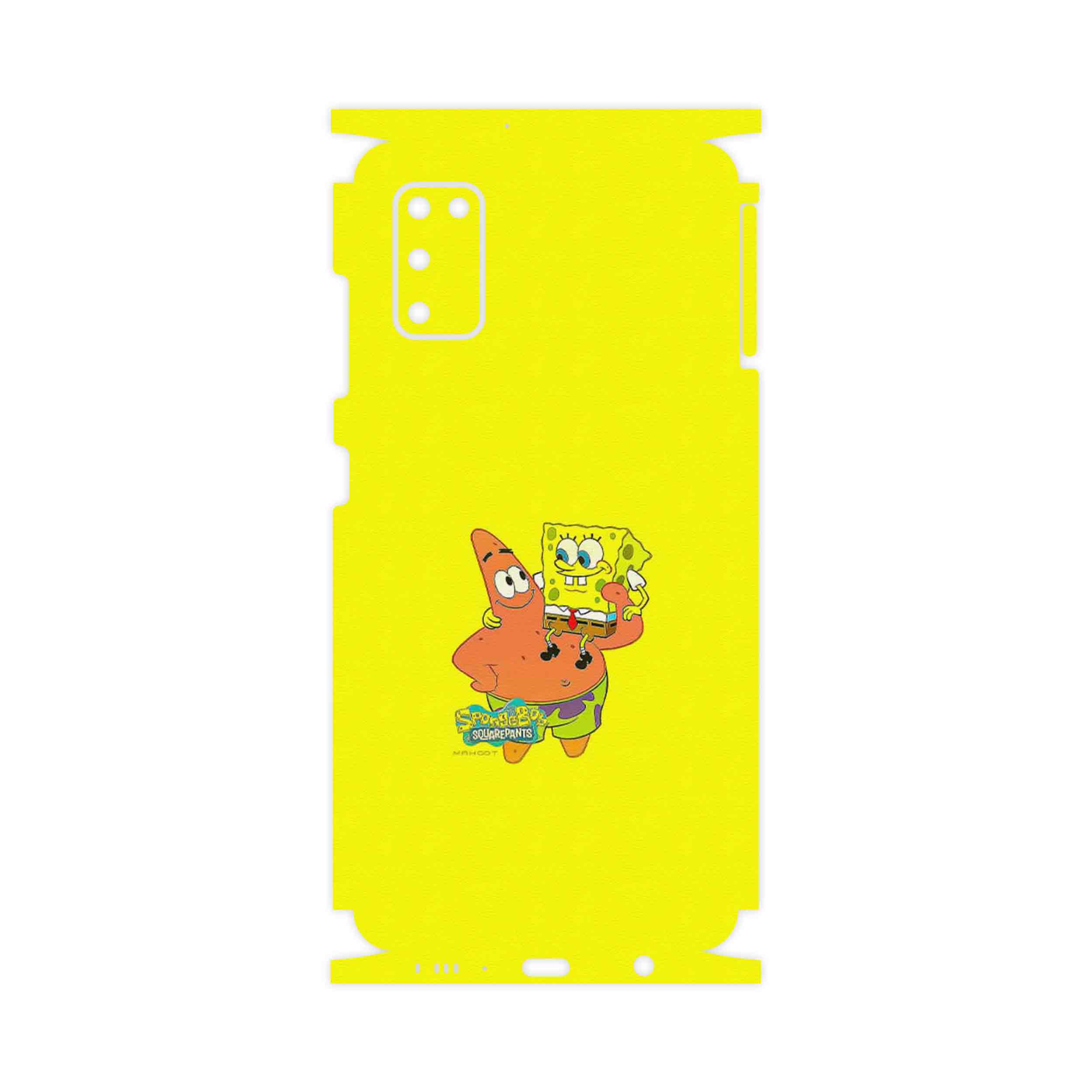 برچسب پوششی ماهوت مدل SpongeBob SquarePants-FullSkin مناسب برای گوشی موبایل سامسونگ Galaxy A41