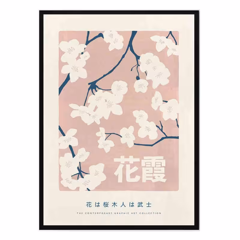 تابلو مدل Poster Japanese کد 248901528 | دنیای قاب