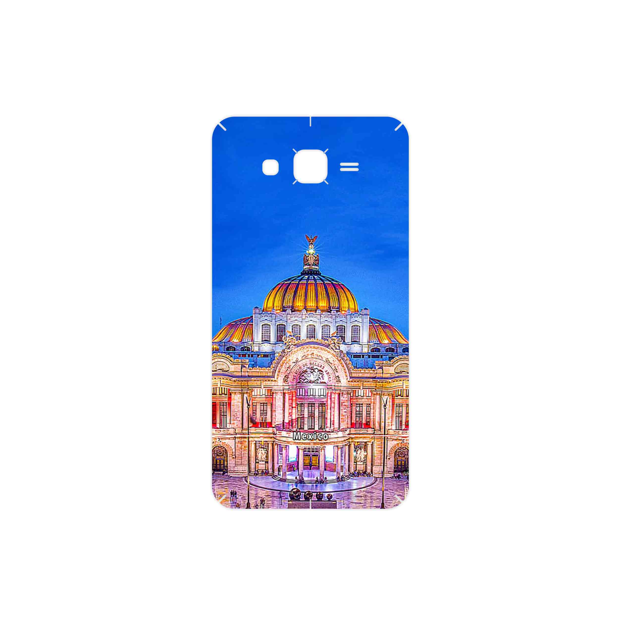 برچسب پوششی ماهوت مدل Mexico City مناسب برای گوشی موبایل سامسونگ Galaxy J7 2015