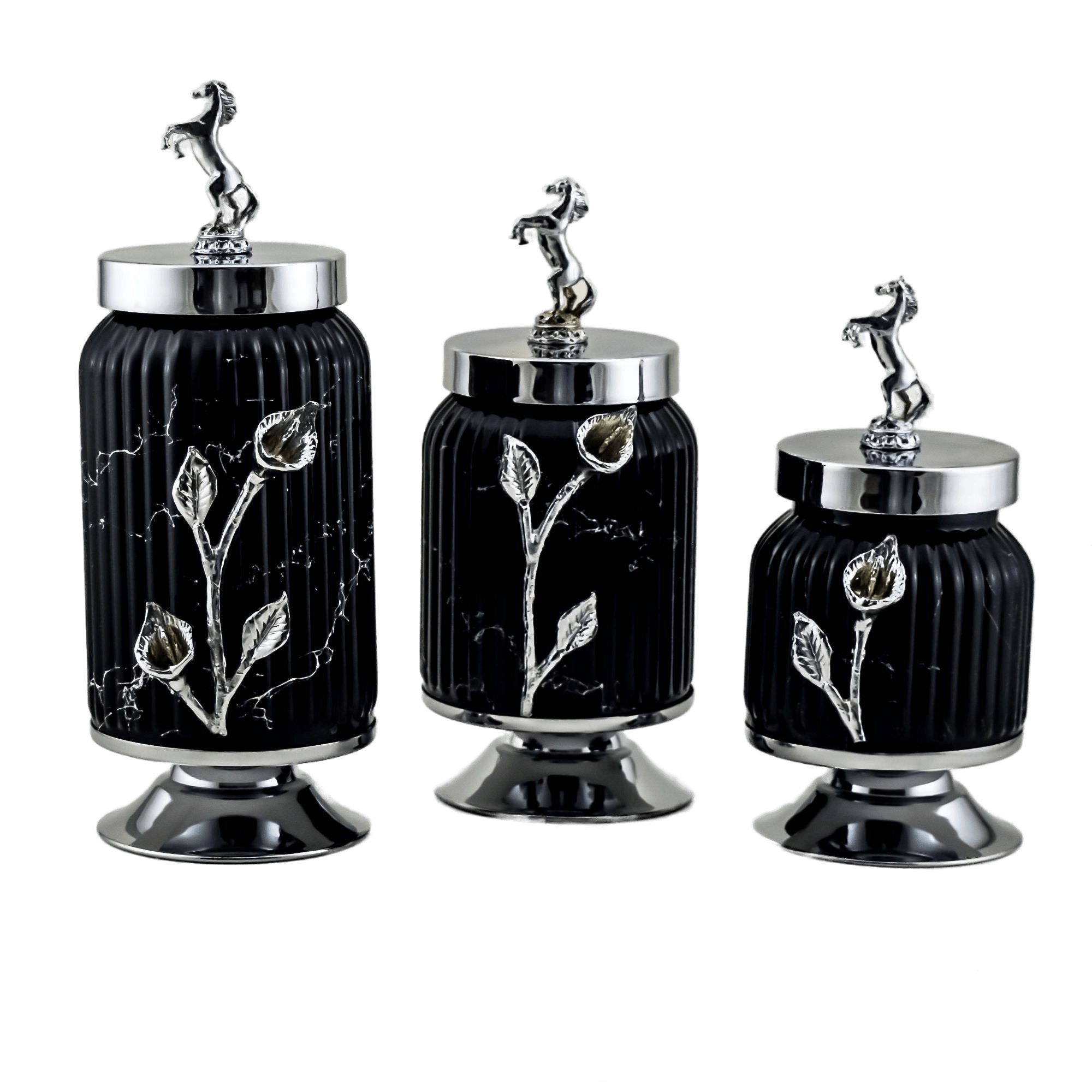 بانکه مدل کندی شیاردار کد PL229 مجموعه 3 عددی