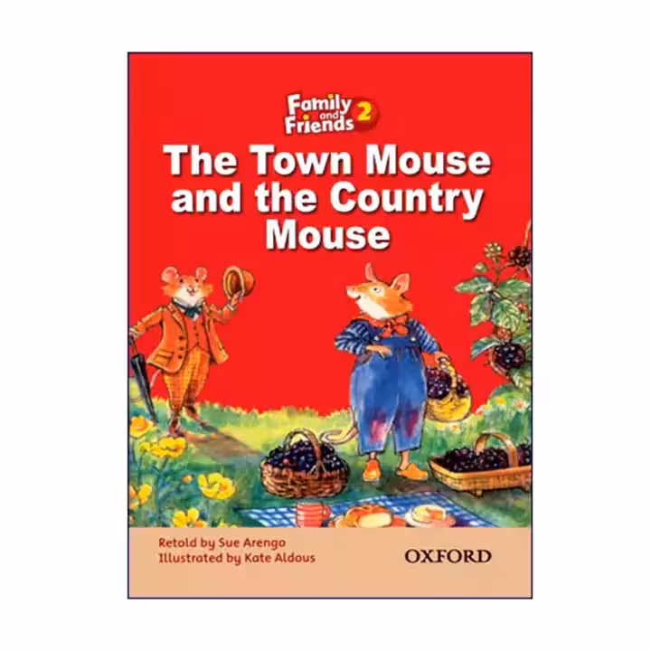 کتاب 2 Family And Friends The Town Mouse and the country Mouse
