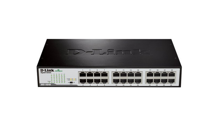 سوییچ 24 پورت غیر مدیریتی دی-لینک مدل DGS-1024A - فروشگاه اینترنتی طیف سنتر