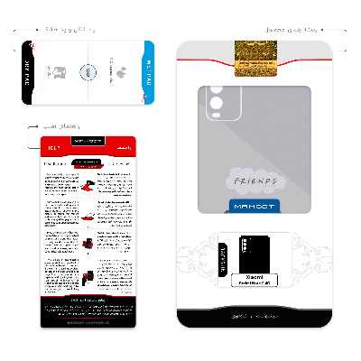برچسب پوششی ماهوت مدل Friends 1 مناسب برای گوشی موبایل شیائومی Redmi Note 9 4G