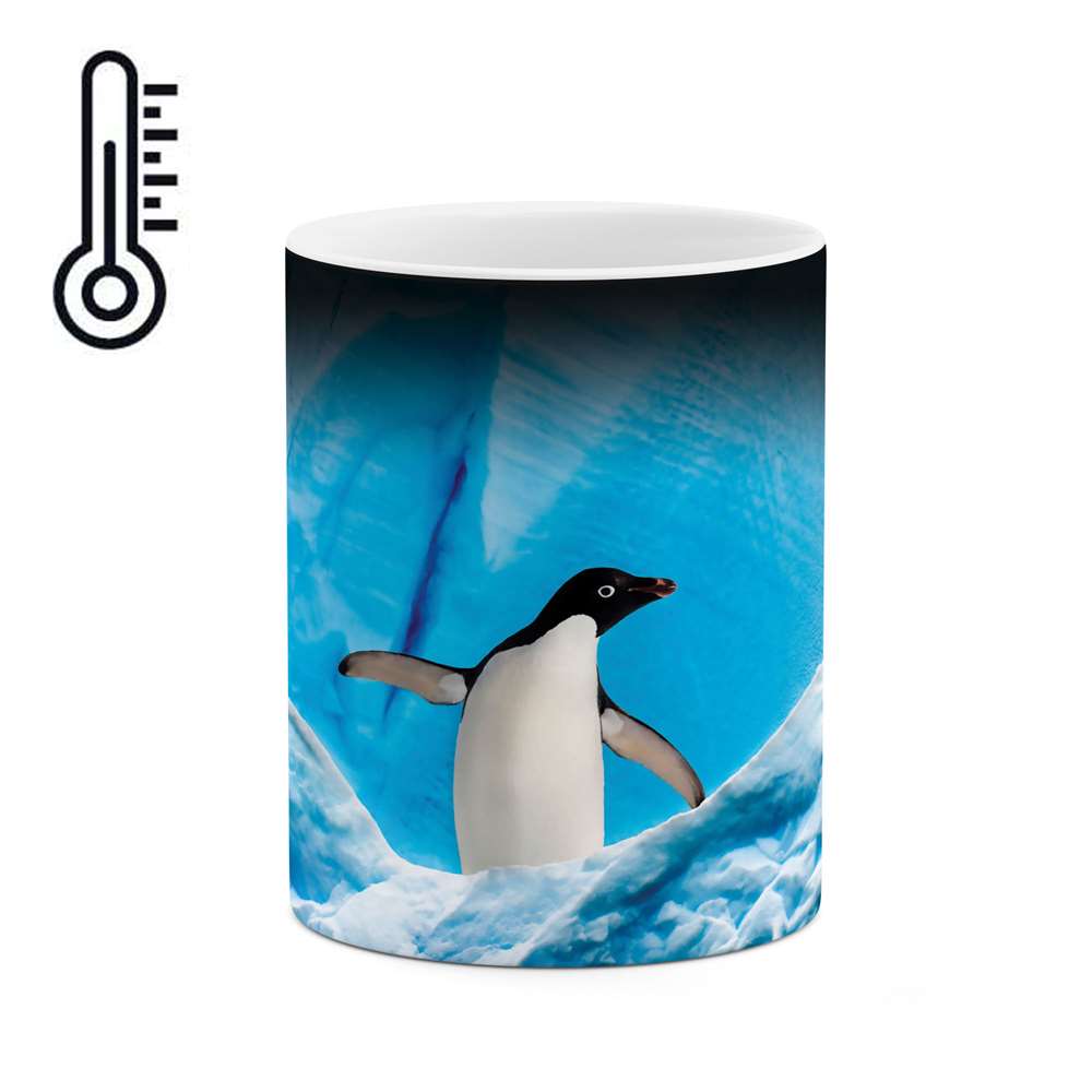 ماگ حرارتی طرح پنگوئن مدل mgph10124