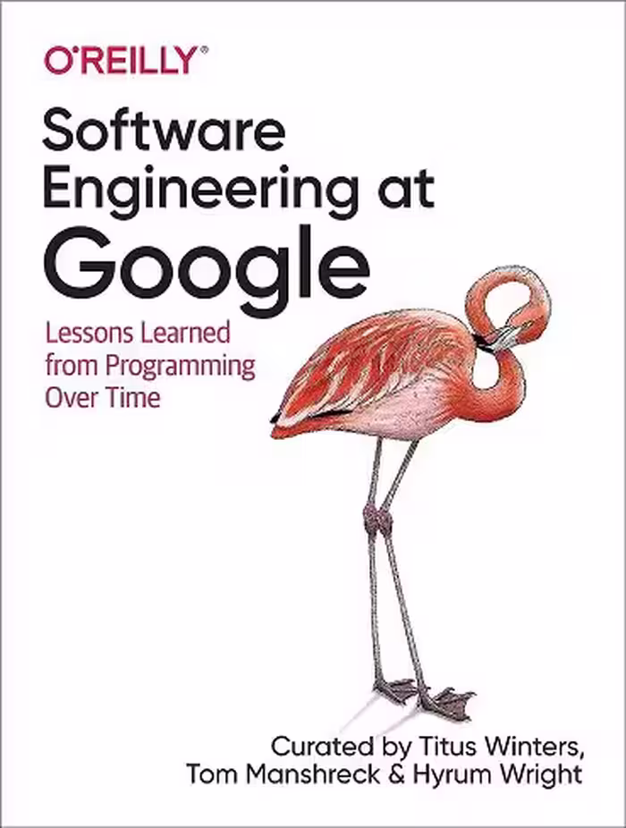 کتاب Software Engineering at Google مهندسی نرم افزار در گوگل (زبان اصلی)