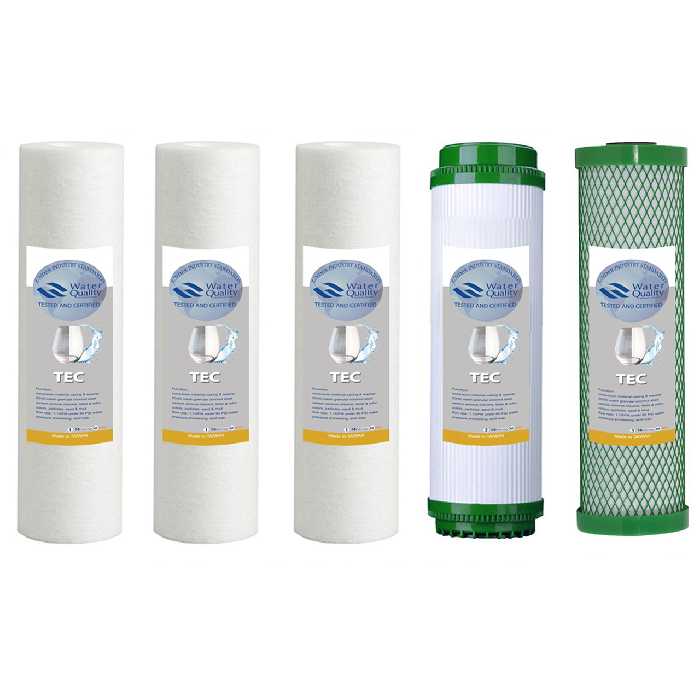 فیلتر دستگاه تصفیه کننده آب مدل FILTER RO- AT8SG مجموعه 8 عددی