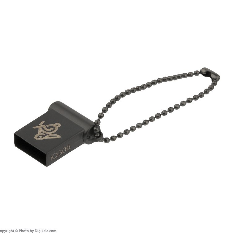 فلش iQ 306 Square 64GB رنگ مشکی