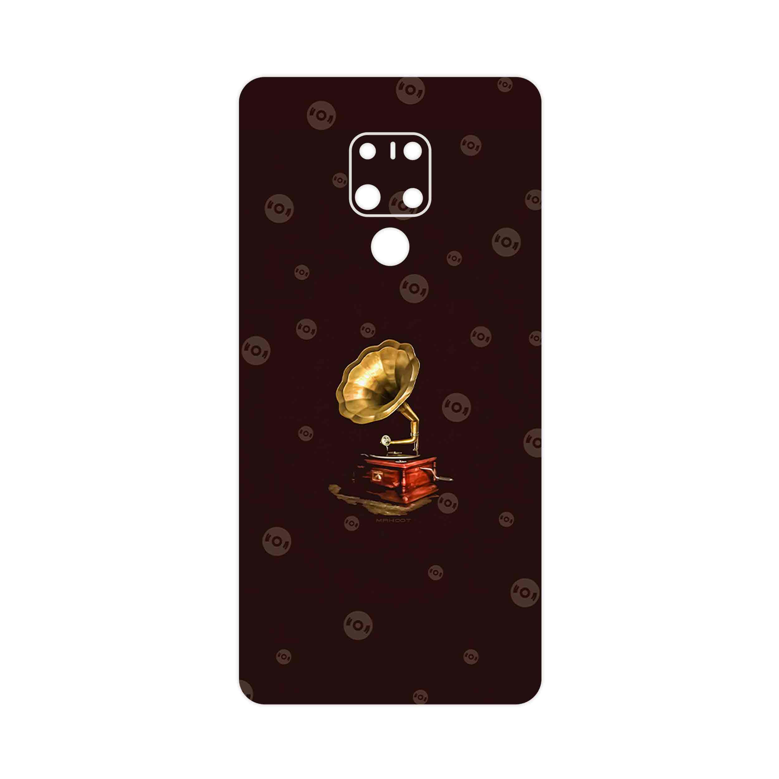 برچسب پوششی ماهوت مدل Gramophone Nostalgia مناسب برای گوشی موبایل هوآوی Mate 20 X