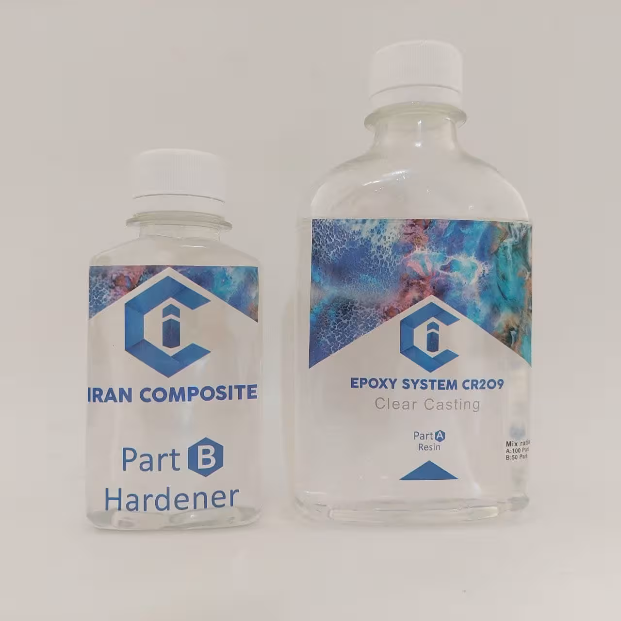  رزین اپوکسی مدل CR209 حجم 360 میلی لیتر به همراه هاردنر 