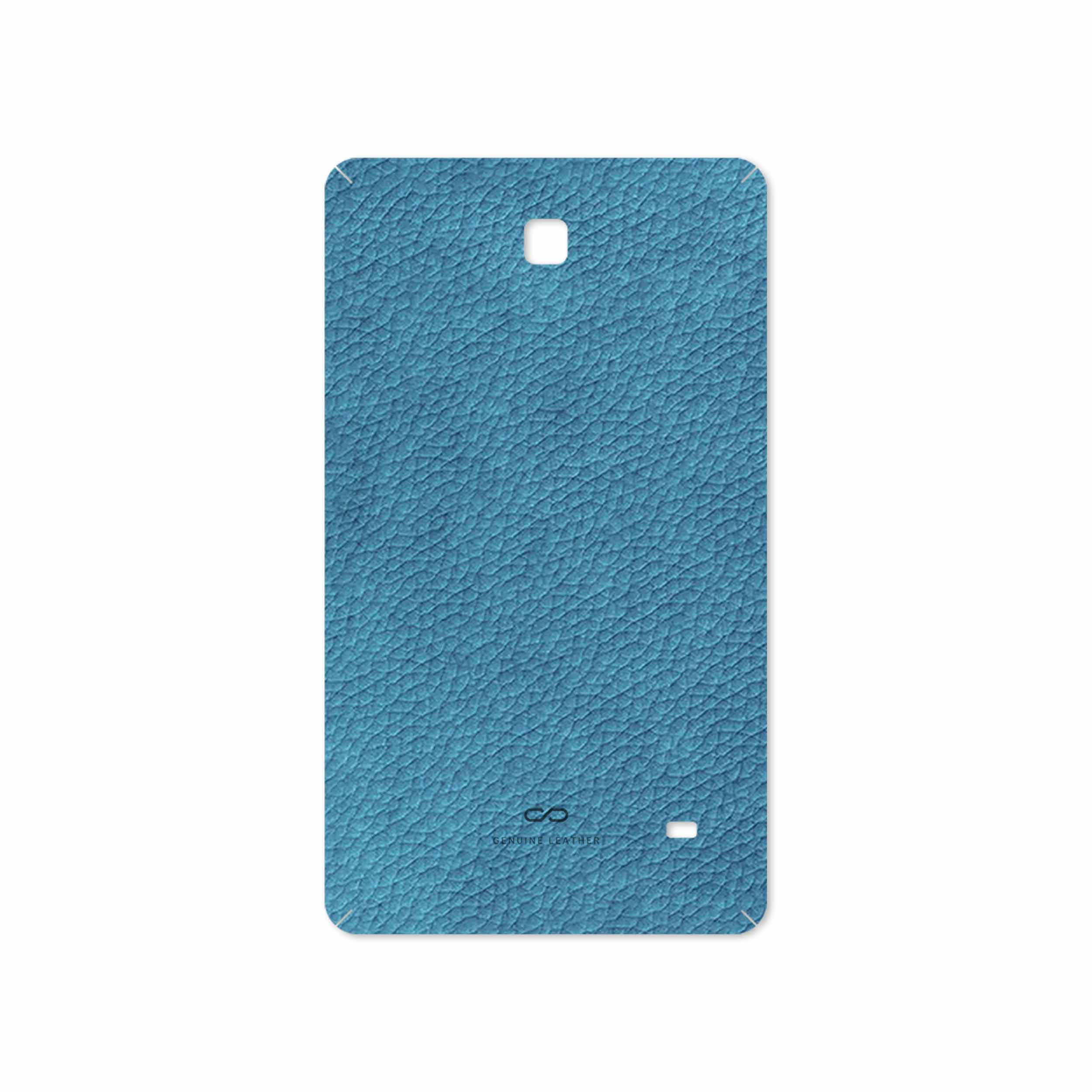 برچسب پوششی ماهوت مدل Blue-Leather مناسب برای تبلت سامسونگ Galaxy Tab 4 7.0 2014 T231