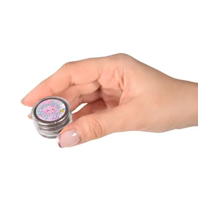 پودر رنگ اسلایم تپلی مدل Met16 مجموعه 16 عددی