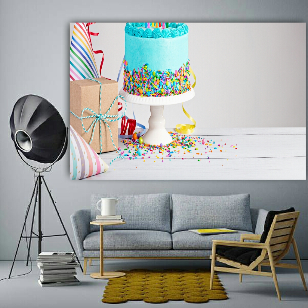 تابلو بوم طرح کیک کدBH450